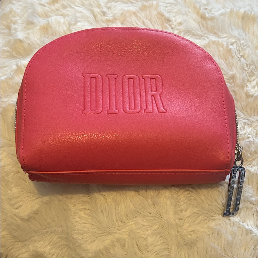 Dior Pink Cosmetic Bag